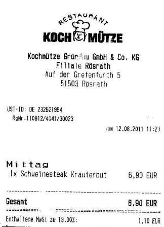 ssac Hffner Kochmtze Restaurant